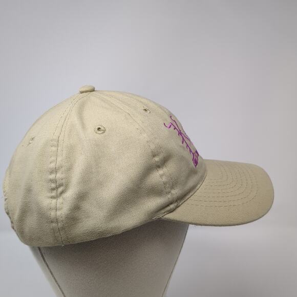 Keegan's Challenge Snapback Hat Beige One Size Embroidered Otto Cap - Picture 5 of 10